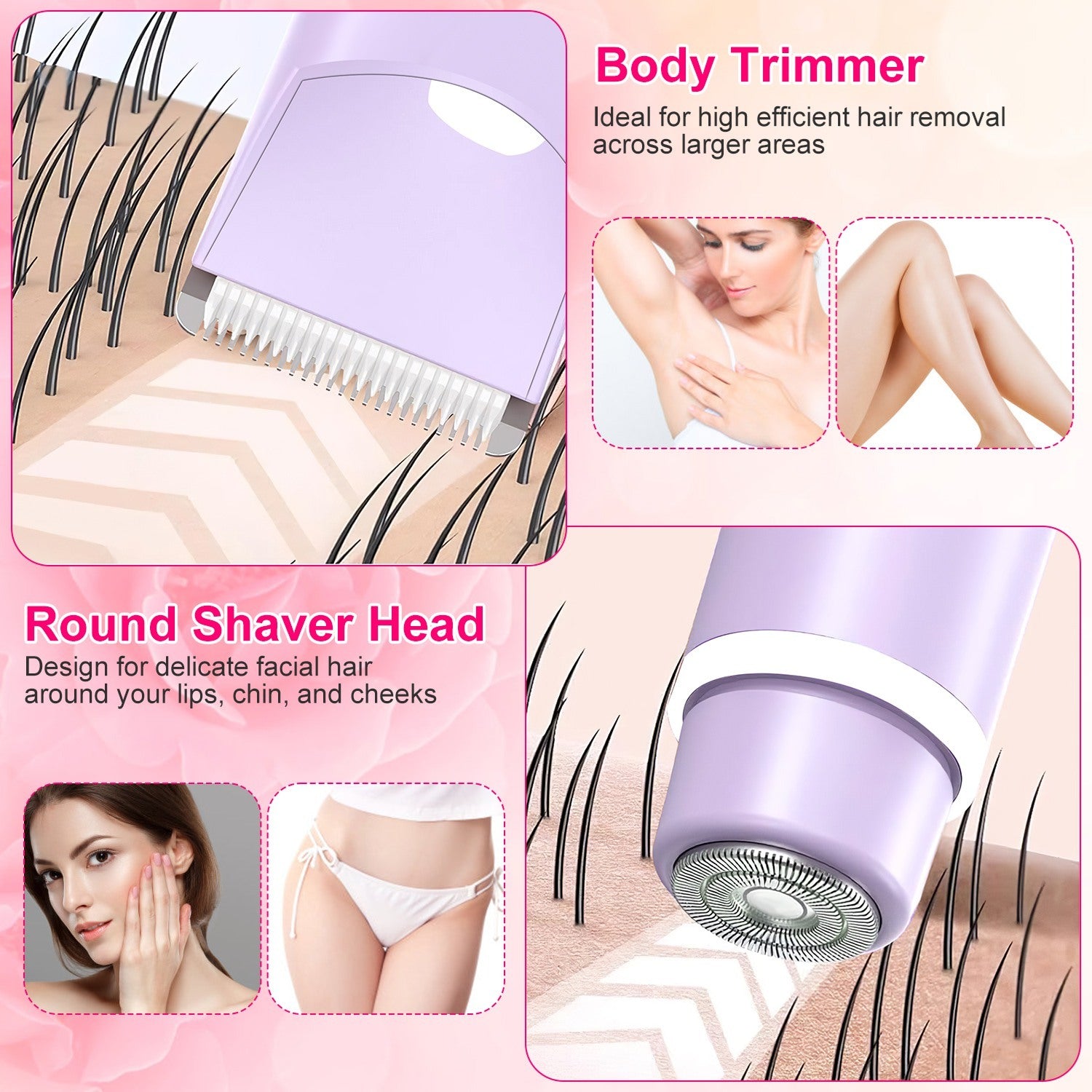 Novaskin™️ 2-in-1 Precision Bikini & Body Trimmer