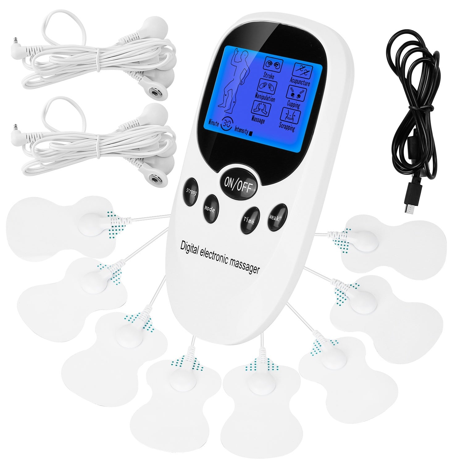Novaskin™️ EMS Pulse Relief – Dual Channel Muscle Stimulator