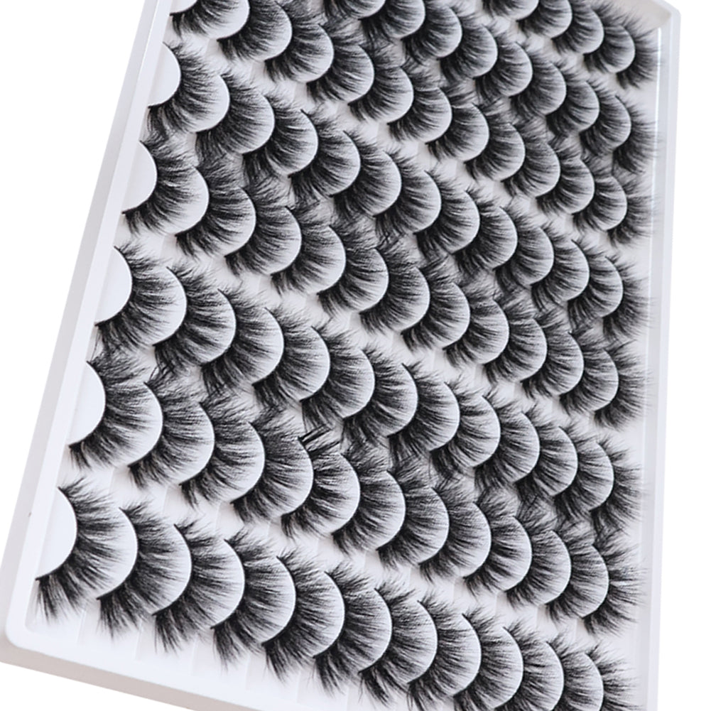 NovaSkin™ 3D Multi-Layered Lashes – Comfortable, Fluffy Look