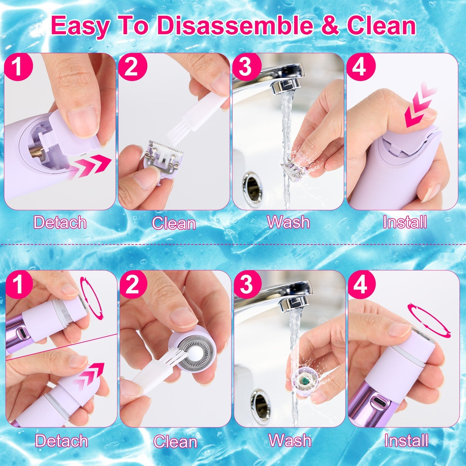 Novaskin™️ 2-in-1 Precision Bikini & Body Trimmer